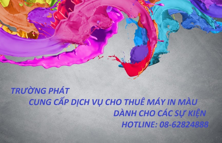 Cho thuê máy photocopy màu tổ chức các sự kiện